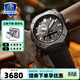 卡西歐（CASIO） 【全國聯(lián)?！渴直砣馗袘魈妓乩w維表帶戶(hù)外登山表太陽(yáng)能男表 PRW-6900Y-1PR