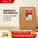 世廚（SAGE）美國進(jìn)口抗菌砧板松木纖維切菜板耐高溫易清洗帶凹槽23*30*0.6cm