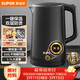 蘇泊爾（SUPOR）電水壺熱水壺 1.7L大容量全鋼無(wú)縫電熱水壺 316L不銹鋼燒水壺 一鍵保溫恒溫  SW-17J12P