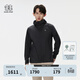 KOLON SPORT/可隆輕量夾克 男子戶(hù)外運動(dòng)徒步防潑水耐磨Ultralight外套皮膚衣 LHJK5MN113-BK 黑色 XL 180/100A