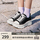 斯凱奇（Skechers）女鞋經(jīng)典百搭帆布鞋厚底增高休閑鞋軟底舒適透氣板鞋戶(hù)外鞋177435