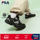 FILA斐樂(lè )兒童童鞋跑步鞋2026年春季新款男女童中大童運動(dòng)鞋松果 黑/城堡灰-BC 36 內長(cháng)22.5cm