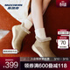 斯凱奇（Skechers）加絨雪地靴丨冬季新款加厚簡(jiǎn)約冬靴女鞋耐磨舒適休閑鞋棉鞋 【推薦配色】棕色/BRN 39