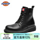 Dickies馬丁靴男鞋春季英倫風(fēng)鞋子男款百搭黑色工裝靴高幫靴子男靴 黑色 42 【偏大一碼，適合運動(dòng)鞋43】