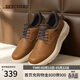 斯凱奇（Skechers）2026春季新款男鞋舒適休閑皮鞋商務(wù)鞋通勤鞋德比鞋205703