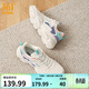361°女鞋運動(dòng)鞋女云朵夏季網(wǎng)面透氣厚底增高復古老爹鞋百搭休閑鞋子女 【春夏革面】羽毛白/粉紫灰 38