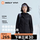 MOLY VIVI修身軟殼外套女收腰夾克春秋新款戶(hù)外防風(fēng)防水運動(dòng)登山服魔力薇薇