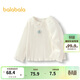 巴拉巴拉寶寶長(cháng)袖t恤女童內搭2025秋季翻領(lǐng)上衣【商場(chǎng)同款】201325100003