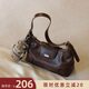 南風(fēng)Chio2nd佩提畫(huà)廊托特包斜挎包包女款復古高級感單肩包七夕禮物 棕色 今日拍下送小狗掛件一個(gè)