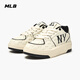 MLB鞋子男印刻老花學(xué)長(cháng)鞋厚底板鞋女鞋運動(dòng)鞋3ASXE035N-50CRL-240