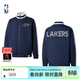 NBA【新款】官方哈登/詹姆斯/庫里/楊瀚森/東契奇解構撞色外套 藏青(盧卡東契奇) L
