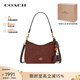 蔻馳（COACH）【品牌直供】女包 流蘇麻將包單肩斜挎包流浪包送女友生日禮物 棕色CCF14 IMYEF