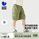 迷你巴拉男女童短褲夏裝戶(hù)外潮酷寬松A型涼感兒童褲子