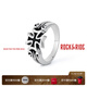 ROCK&RIDE 小鐵十字章戒指 925銀男士時(shí)尚復古潮流 送男友情人節禮物美式經(jīng) 23 號