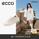 愛(ài)步（ECCO）休閑鞋女 時(shí)尚百搭簡(jiǎn)約輕盈牛皮德訓鞋板鞋 柔酷220263 石灰色22026301378 38