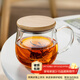 憶壺茶（YIHUTEA）茶杯玻璃茶具加厚喝水杯子茶水分離杯帶過(guò)濾耐高溫男女泡茶馬克杯 竹蓋泡茶杯400ml