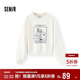森馬（Semir）[商場(chǎng)同款]JUJU聯(lián)名衛衣女落肩寬松秋季2025趣味圖案101525116021