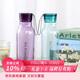 樂(lè )扣樂(lè )扣（LOCK&LOCK）ECO戶(hù)外運動(dòng)水杯戶(hù)外便攜塑料水壺男女杯子兩件套（550ml*2） 