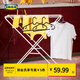 宜家（IKEA）JALL加爾帶架晾衣架懸掛曬衣架子曬衣夾子洗衣用北歐風(fēng)學(xué)生宿舍 白色 其他