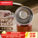 金灶（KAMJOVE）純鈦茶漏茶濾套組千孔濾茶器實(shí)木底托茶漏超細茶葉濾網(wǎng)茶隔 T-38F 全鈦茶濾套裝