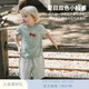white wheat2026夏季新款兒童男女童百搭寶寶純棉愛(ài)心休閑薄款短褲 灰色 100 cm