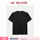 HOLLISTER小海鷗圖案美式基礎款運動(dòng)短袖T恤26春男裝324-6088 黑色 L (180/108A)