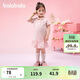 巴拉巴拉童裝兒童連衣裙女童寶寶裙子夏裝2025學(xué)院polo裙繡花208225111020