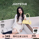 歐時(shí)納（JUST STAR）法棍包包女款2026新款包包輕奢單肩腋下包通勤波士頓包生日禮物女