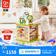 Hape【歐盟品質(zhì)】六面體早教盒子繞珠配對滾珠 益智玩具兒童禮物 開(kāi)心農場(chǎng)游戲盒 1-3Y E1810