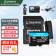 金士頓（Kingston）大疆pocket3 Action4 5pro存儲卡無(wú)人機TF卡MicroSD監控攝像運動(dòng)相機行車(chē)記錄儀高速內存卡U3V30A2 SDCG4/512GB配雙接口USB3.0讀卡