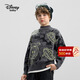 迪士尼（Disney）男童毛衣兒童加厚春秋2026新款男孩針織衫半高領(lǐng)中大童冬季套頭衫
