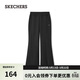 斯凱奇（Skechers）喇叭褲女士2026春季休閑長(cháng)褲柔軟彈性百搭運動(dòng)衛褲L325W103