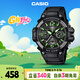 卡西歐（CASIO）手表男學(xué)生運動(dòng)計時(shí)時(shí)尚兒童電子日韓表送男友禮物MCW-100H-3A