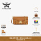 MCM【春夏新品】TRACY 迷你時(shí)尚簡(jiǎn)約手包通勤斜挎包 干邑色 迷你