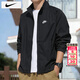 耐克（NIKE）外套男春秋2026新款運動(dòng)服裝立領(lǐng)梭織防風(fēng)衣跑步上衣透氣男士夾克 內里網(wǎng)眼布/熱推款/曬圖退10 2XL 【185】體重170~190斤左右