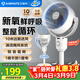艾美特（AIRMATE）【小暴風(fēng)】空氣循環(huán)扇大風(fēng)量搖頭電風(fēng)扇家用臺式落地扇升級加高換氣輕音柔風(fēng)小風(fēng)扇 FA18-X115