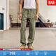 Levi's李維斯男士565寬松直筒工裝美式復古簡(jiǎn)約通勤時(shí)尚休閑褲 軍綠色 32 (32)