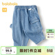 巴拉巴拉童裝兒童褲子男童牛仔褲2025款春裝可愛(ài)【商場(chǎng)同款】200125108101