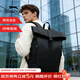 史萊辛格（Slazenger）雙肩包男士雙肩背包PU背包學(xué)生書(shū)包上班出差背包可裝15.6寸電腦包