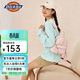 Dickies雙肩包女生時(shí)尚滿(mǎn)印小巧新款背包輕便百搭可愛(ài)迷你書(shū)包旅行包 粉