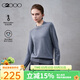 G2000【綿羊毛混紡/商場(chǎng)同款】女裝2025秋冬柔軟舒適長(cháng)袖針織衫 含羊毛-灰色針織衫 2XL （3L）