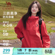 駱駝（CAMEL）外套全地形夾克男女款防風(fēng)防水戶(hù)外服 J35CW1L0032 耀眼紅 S
