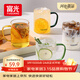 富光玻璃杯水杯子茶杯具涼水杯牛奶啤酒果汁杯子耐高溫馬克杯家居館
