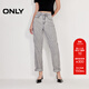 ONLY2025秋季新款時(shí)尚百搭高腰九分男友褲錐形牛仔褲女|125149025 J0Z 牛仔灰 XS XS標準褲長(cháng)