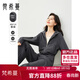 梵希蔓休閑運動(dòng)套裝女秋季新款高級感衛衣褲子兩件套 灰色   M   