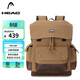 海德（HEAD）相機包多功能單反攝影包15.6英寸電腦包帆布復古雙肩背包內膽包