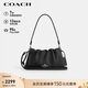 蔻馳（COACH）【品牌直供】女士FAYE中號單肩手提斜挎包黑色CV529禮物