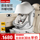 貝思貝特（besbet）追夢(mèng)號兒童安全座椅0-6-12歲嬰兒寶寶汽車(chē)用i-Size智能通風(fēng)加熱 海鷗灰（智能款）