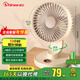 賽億風(fēng)寶充電定時(shí)USB小風(fēng)扇空氣循環(huán)風(fēng)扇臺掛電風(fēng)扇戶(hù)外便攜輕音換氣搖頭扇床頭辦公室桌面扇4000毫安