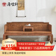 唐煌軒紅木家具非洲雞翅木(學(xué)名:非洲崖豆木)山水羅漢床實(shí)木中式羅漢榻明式單人床睡塌 213*116*87cm山水羅漢床